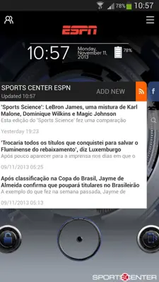 ESPN SportsCenter - Start Theme android App screenshot 3